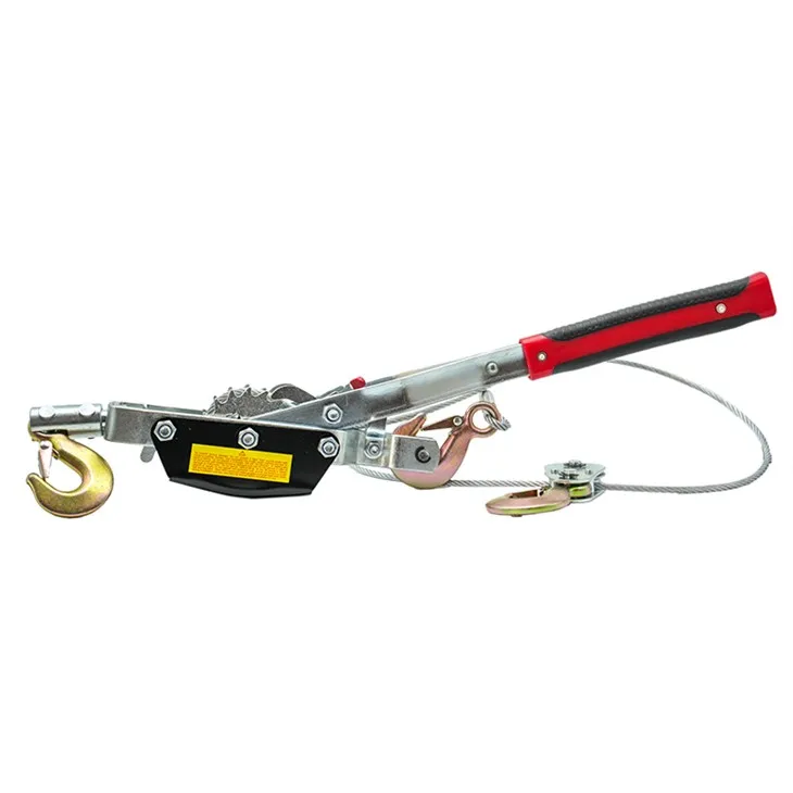 5T ruční stahovák s jedním převodem se třemi háky